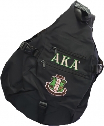 View Buying Options For The Buffalo Dallas Alpha Kappa Alpha Sling Bag Backpack