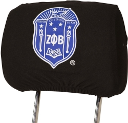 View Product Detials For The Zeta Phi Beta Car Seat Headrest Cover [Pre-Pack]