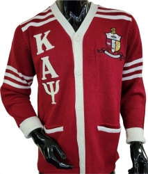 View Buying Options For The Buffalo Dallas Kappa Alpha Psi® Fraternity Mens Cardigan Sweater