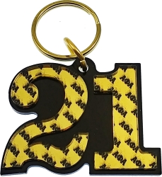 View Buying Options For The Alpha Phi Alpha Color Mirror Line #21 Keychain