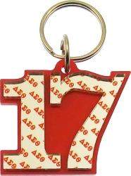 View Buying Options For The Delta Sigma Theta Color Mirror Line #17 Keychain