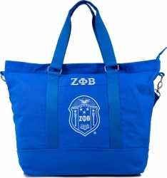 View Buying Options For The Big Boy Zeta Phi Beta Divine 9 S6 Canvas Tote Bag