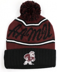 View Buying Options For The Big Boy Alabama A&M Bulldogs S252 Beanie With Ball