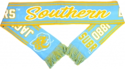 View Product Detials For The Big Boy Southern Jaguars S6 Knit Scarf