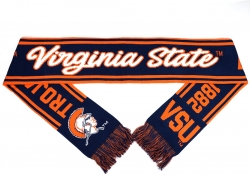 View Product Detials For The Big Boy Virginia State Trojans S6 Knit Scarf