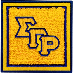 View Buying Options For The Sigma Gamma Rho Square Chenille Sew-On Patch
