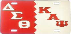 View Buying Options For The Delta Sigma Theta + Kappa Alpha Psi Split Mirror License Plate