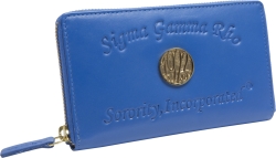 View Buying Options For The Sigma Gamma Rho Ladies Embossed Soft Leather Wallet