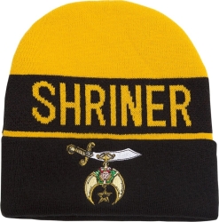 View Buying Options For The Shriner Noble Embroidered Knit Beanie
