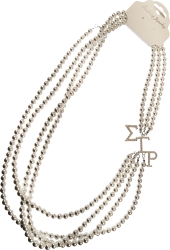 View Buying Options For The Sigma Gamma Rho 4 Strand Pearl Necklace