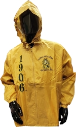 View Product Detials For The Buffalo Dallas Alpha Phi Alpha Hooded Windbreaker Line Jacket