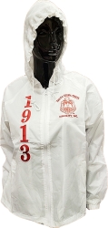 View Buying Options For The Buffalo Dallas Delta Sigma Theta Hooded Zip Up Windbreaker Line Jacket