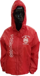 View Buying Options For The Buffalo Dallas Delta Sigma Theta Hooded Windbreaker Line Jacket