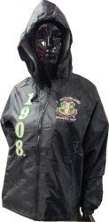 View Buying Options For The Buffalo Dallas Alpha Kappa Alpha Hooded Zip Up Windbreaker Line Jacket