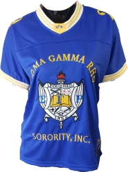 View Product Detials For The Buffalo Dallas Sigma Gamma Rho Crest Football Jersey