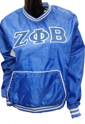 View Product Detials For The Buffalo Dallas Zeta Phi Beta Windbreaker Pullover Jacket