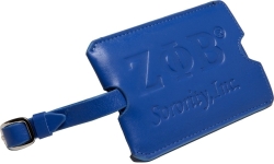 View Buying Options For The Zeta Phi Beta Leather Luggage ID Tag