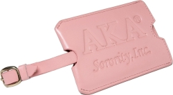 View Buying Options For The Alpha Kappa Alpha Leather Luggage ID Tag