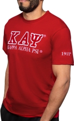 View Product Detials For The Kappa Alpha Psi Luxury Cotton Mens Tee