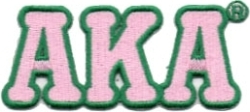 View Buying Options For The Alpha Kappa Alpha Connected Greek Letter Patch