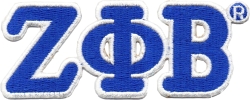 View Buying Options For The Zeta Phi Beta Connected Greek Letter Patch