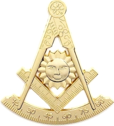 View Buying Options For The Past Master Deluxe Cutout Car Emblem