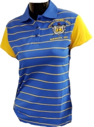 View Buying Options For The Buffalo Dallas Sigma Gamma Rho Striped Polo Shirt