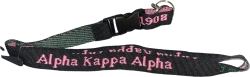 View Buying Options For The Alpha Kappa Alpha Classic Woven Embroidered Lanyard