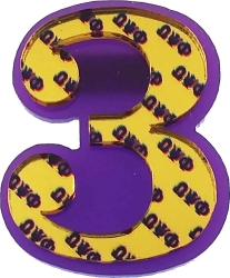 View Buying Options For The Omega Psi Phi Acrylic Line #3 Pin