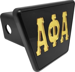 View Buying Options For The Alpha Phi Alpha Greek Letter Trailer Hitch Cover