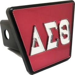 View Buying Options For The Delta Sigma Theta Greek Letter Trailer Hitch Cover