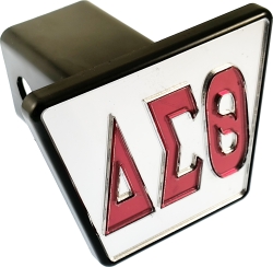 View Buying Options For The Delta Sigma Theta Greek Letter Trailer Hitch Cover