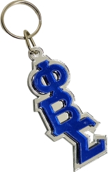 View Buying Options For The Phi Beta Sigma Stacked Letter Keyring Mirror Key Chain