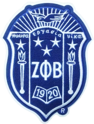 View Buying Options For The Zeta Phi Beta Crest Chenille Sew-On Patch