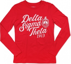 View Buying Options For The Big Boy Delta Sigma Theta Divine 9 S3 Long Sleeve Ladies Tee