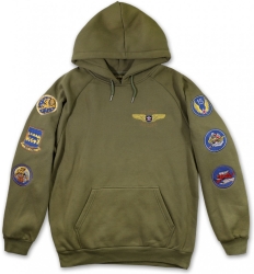 View Product Detials For The Big Boy Tuskegee Airmen S4 Mens Pullover Hoodie