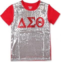 View Buying Options For The Big Boy Delta Sigma Theta Divine 9 S3 Ladies Sequins Tee