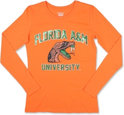 View Buying Options For The Big Boy Florida A&M Rattlers S3 Womens Long Sleeve Tee