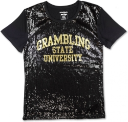 View Buying Options For The Big Boy Grambling State Tigers S5 Ladies Sequins Tee