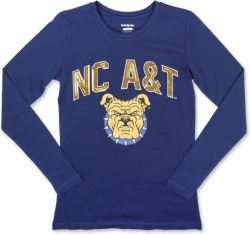 View Buying Options For The Big Boy North Carolina A&T Aggies S3 Womens Long Sleeve Tee