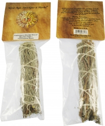 View Buying Options For The New Age Mountain Sage & Frankincense Resin Packaged Smudge Bundle [Pre-Pack]
