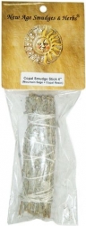 View Buying Options For The New Age Mountain Sage & Copal Resin Packaged Smudge Bundle [Pre-Pack]