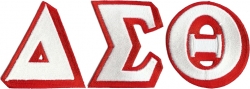 View Buying Options For The Delta Sigma Theta Iron-On Patch Set