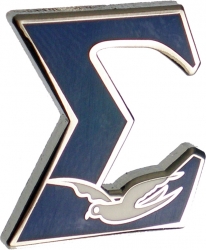 View Product Detials For The Phi Beta Sigma Big Letter Dove Lapel Pin
