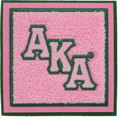 View Buying Options For The Alpha Kappa Alpha Square Chenille Sew-On Patch
