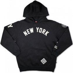 View Product Detials For The Big Boy New York Black Yankees Heritage Mens Hoodie