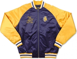 View Product Detials For The Big Boy North Carolina A&T Aggies S6 Mens Baseball Jacket
