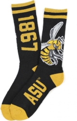 View Buying Options For The Big Boy Alabama State Hornets S4 Mens Athletic Socks