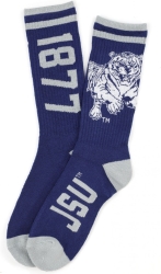 View Buying Options For The Big Boy Jackson State Tigers S4 Mens Athletic Socks