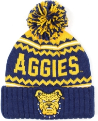 View Buying Options For The Big Boy North Carolina A&T Aggies S253 Mens Beanie Hat With Ball